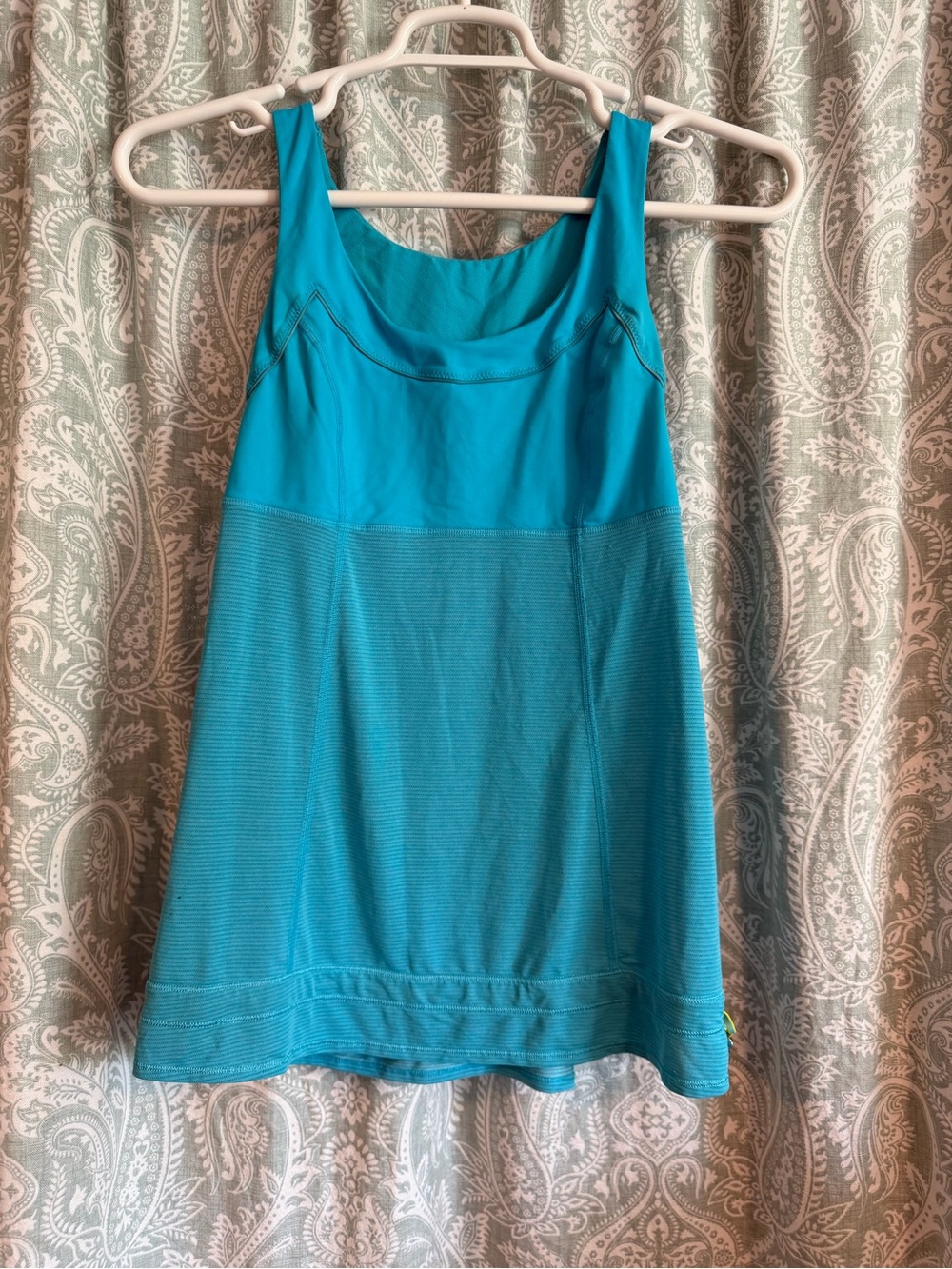 Teal Athletic Tank Top